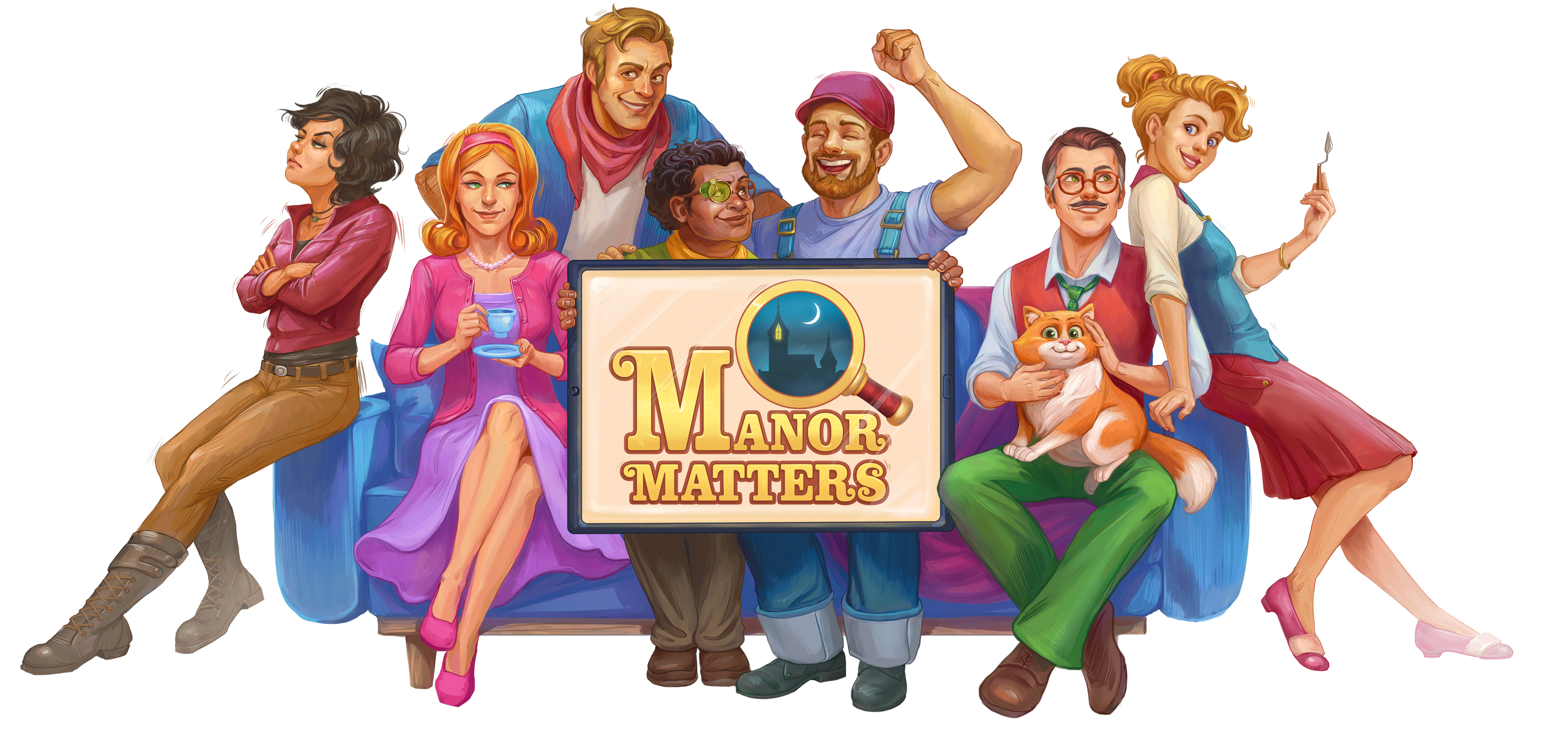 Matters com. Игра Manor matters. Manor matters персонажи.